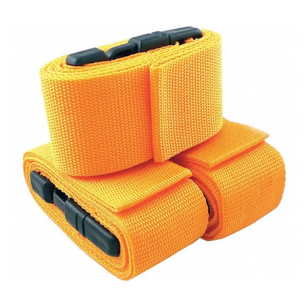 Backboard Strap Polypropelyne Plastic Buckle 3/Pk