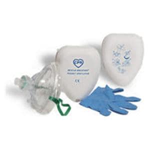 Ventilator Pocket Rescue Breather For CPR 12/Ca