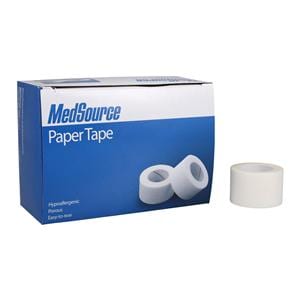 Medical Tape Paper 1"x10yd White Non-Sterile 12Rl/Bx