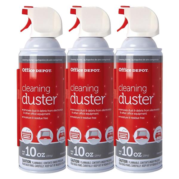 Office Depot Brand Cleaning Duster 10 Oz 3/Pack Ea