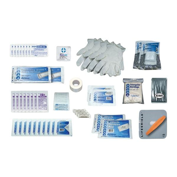 Emergency Response Refill Kit For Flat-Pac Emergency Response Kit Ea