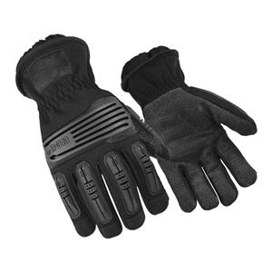 Ringers Kevlar / Flexible Thermoplastic Rubber Extrication Impact Gloves XS Blk