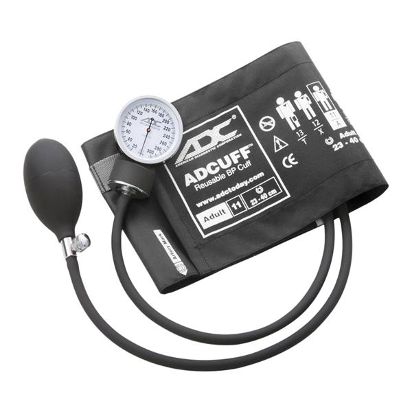 Prosphyg 760 Series Aneroid Sphygmomanometer Size 11 Gry LF Arm Dial Display Ea