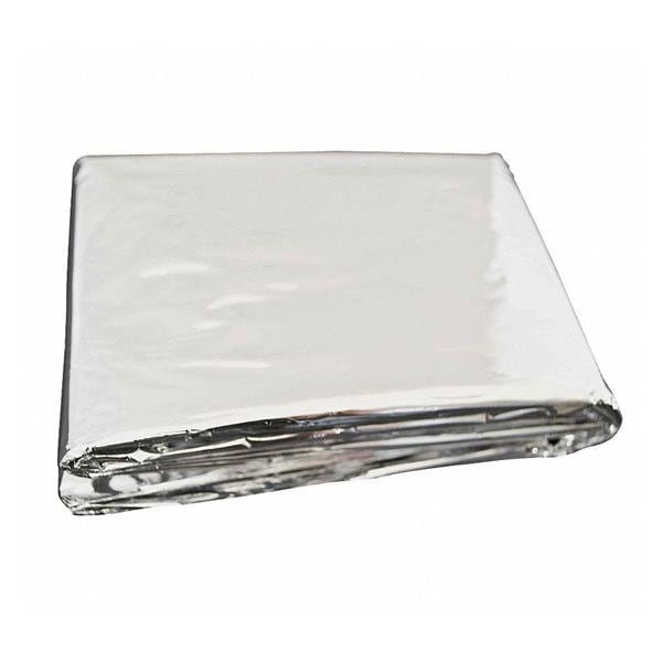 Emergency/Rescue Blanket Silver Mylar 52x82", 200 EA/CA