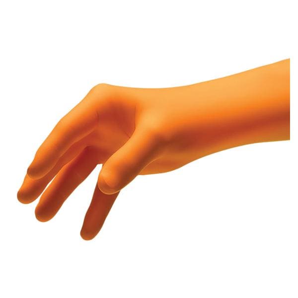 NitriDerm Ultra Orange Nitrile Exam Gloves XX Large Orange Non-Sterile