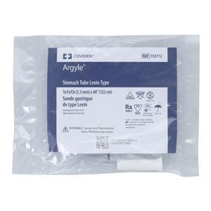 Argyle Stomach/Nasogastric Levin Tube 16Fr 48", 50 EA/CA