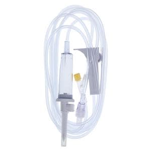 IV Administration Set Needleless Injection Site: 26" 93" 15 Drops/mL 18mL Ea