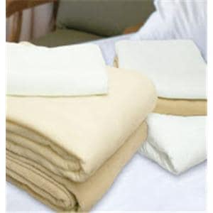 Thermal Blanket White Cotton/Polyester 66x90