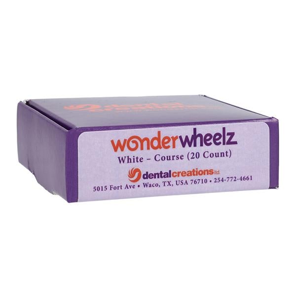 Silicone Rubber Wheels Wonderwheelz White 20/Bx