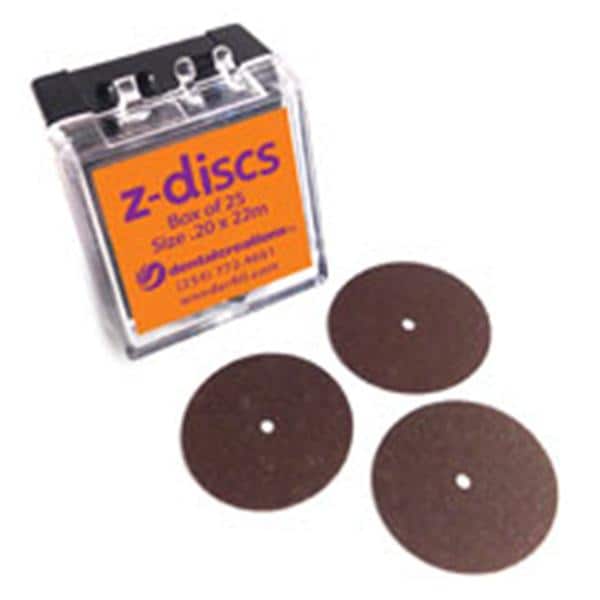 Z Disc Separating Discs Brown 25/Bx