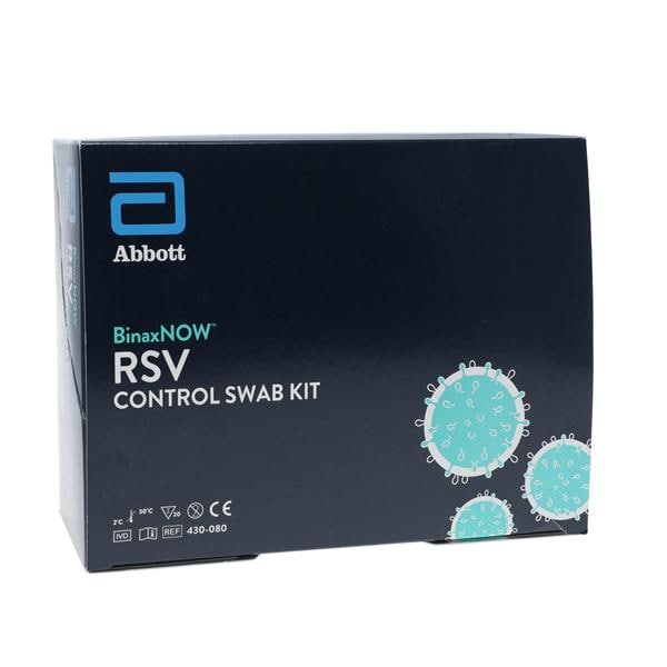 BinaxNOW RSV: Respiratory Syncytial Virus Control Swab Set For Test Card 10/Bx