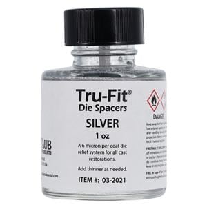 Tru-Fit Die Spacer Silver 1oz/Bt