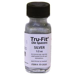 Tru-Fit Die Spacer Silver 1/2oz/Bt