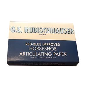 Articulating Paper Red / Red Horseshoe Double Sided Booklet 6Bks/Bx