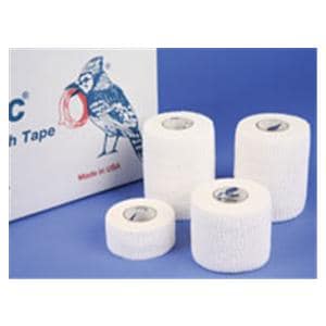 Jaylastic Athletic Tape Elastic 1"x5yd White 48/Ca