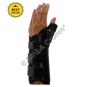 Premier Immobilization Brace Wrist Size Large Foam/Polyester 8.25-9" Left