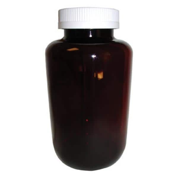 Packer Bottle HDPE 120cc Amber Reusable Non-Sterile 336/Ca