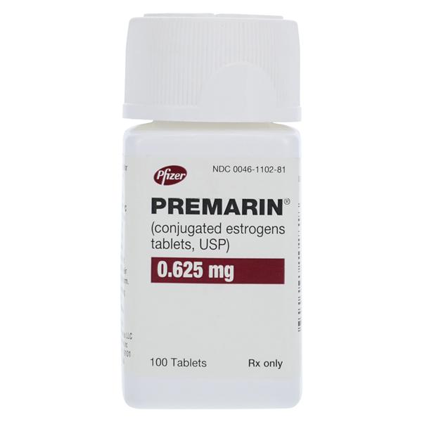 Premarin Tablets 0.625mg Bottle 100/Bottle Each