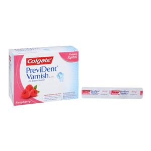 Colgate PreviDent Fluoride Varnish Unit Dose 5% NaF 0.4 mL Raspberry 50/Bx