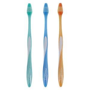 Colgate Wave Toothbrush Adult Compact Soft Assorted Colors 6/Bx, 12 BX/CA