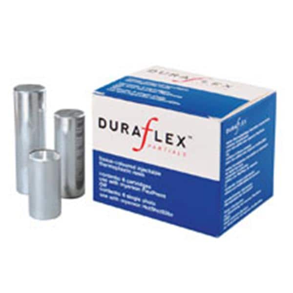 DuraFlex Denture Resin Cartridge Pref Pink Large 6/Pk