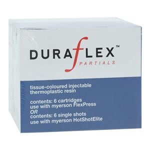 DuraFlex Denture Resin Cartridge Medium 6/Pk