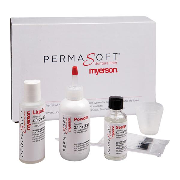 PermaSoft Acrylic Kit Clear 60Gm