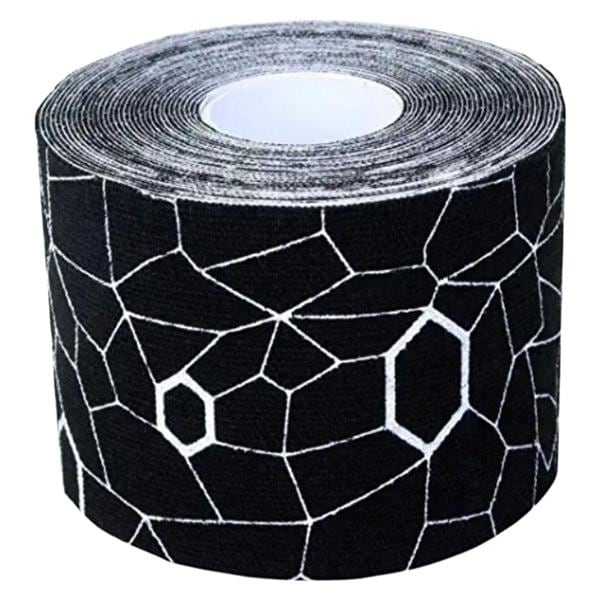 TheraBand Kinesiology Tape Cotton 2"x16.4' Black/White Ea