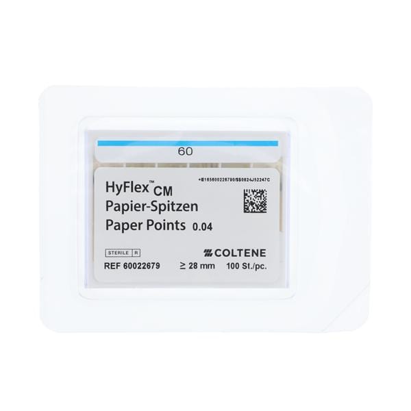 Hyflex CM Absorbent Points Size 60 0.04 100/Pk