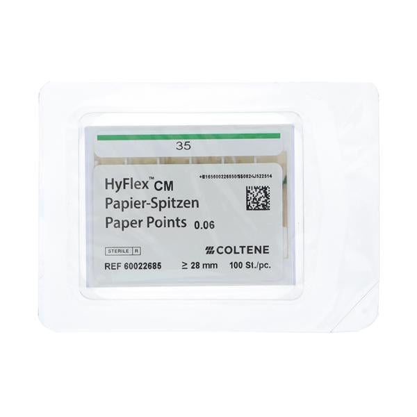 Hyflex CM Absorbent Points Size #35 0.06 100/Pk