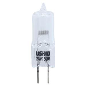 Ushio Bulb Halogen Clear G6.35 Base 24 Volt 150 Watt Ea