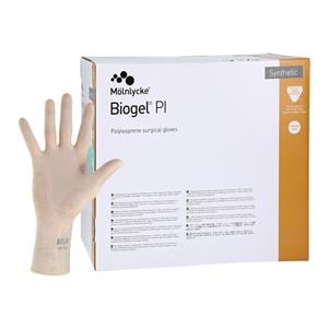 Biogel PI Polyisoprene Surgical Gloves 7.5 Straw