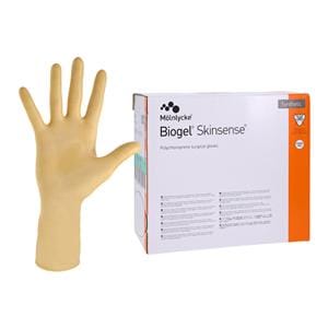 Biogel Skinsense Neoprene / Polychloroprene Surgical Gloves 6 Straw