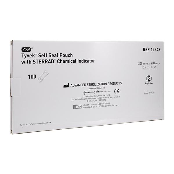 Tyvek Sterilization Pouch Self Seal 10 in x 19 in 100/Bx