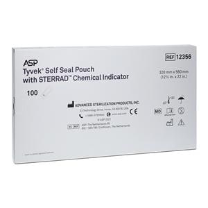 Tyvek Sterilization Pouch Self Seal 12.5 in x 22 in 100/Bx