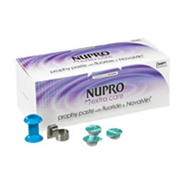 NUPRO Extra Care Prophy Paste Stain Removal (Medium-Coarse) Spearmint 175/Bx, 4 BX/CA