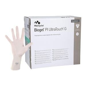 Biogel PI Ultratouch G Polyisoprene Surgical Gloves 8.5 Straw, 4 BX/CA