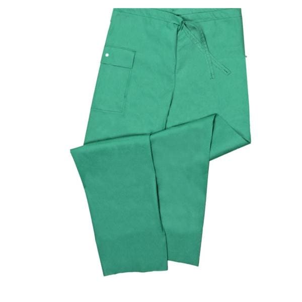 Barrier Extra Comfort Scrub Pant Spnbnd Plyprpyln Unsft Mtrl Medium Green 48/Pk