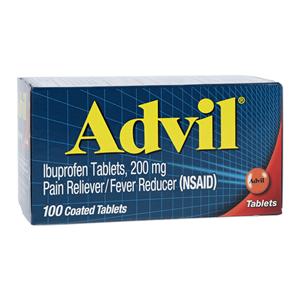 Advil NSAID Tablets 200mg 100/Bt