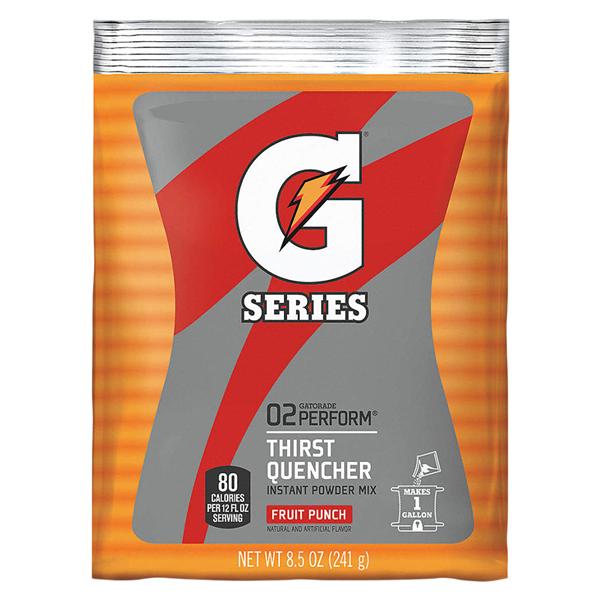 Gatorade Sports Beverage Fruit Punch 8.5oz Packet 40/Ca