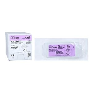 Polysyn Suture 5-0 18" Polyglycolic Acid Braid C-3 Undyed 12/Bx