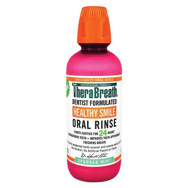 TheraBreath Sparkle Mint Mouthwash 16 oz 3/Pk