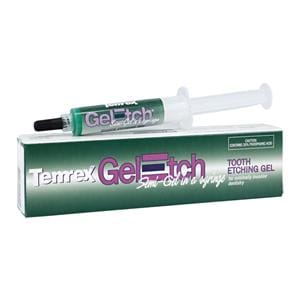 Gel-Etch Semi-Gel 35% Phosphoric Acid Syringe Etching Gel Syringe Kit 6gm/Ea
