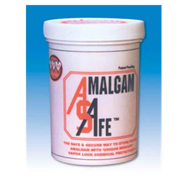 Amalgam Safe Amalgam Container 22oz Polypropylene EA