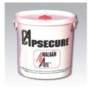 Capsecure/Amalgam Safe Amalgam Container 100oz Polypropylene Ea