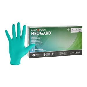 Neogard Chloroprene Exam Gloves X-Small Green Non-Sterile