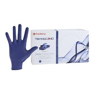 Transcend Nitrile Exam Gloves X-Large Matte Blue Non-Sterile