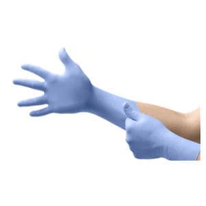 FreeForm EC Nitrile Exam Gloves Medium Extended Blue Non-Sterile