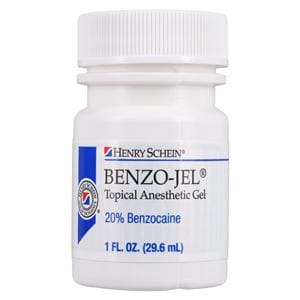 Benzo-Jel Topical Anesthetic Gel Bubble Gum 1oz/Jr