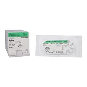 Maxima Suture 4-0 1-18" Nylon Monofilament NPS-2 Black 12/Bx